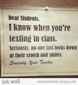 Best Teacher-to-Student Sign