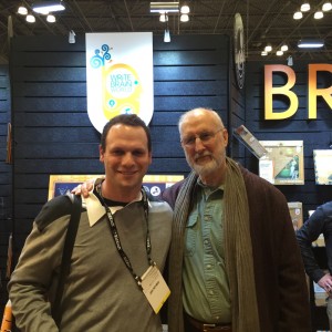 Actor James Cromwell loves to write and was on hand to promote this great toy!